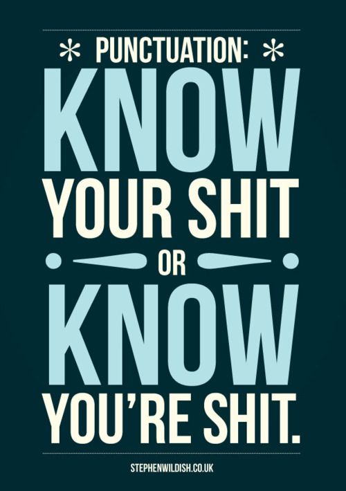 Know Your Shit